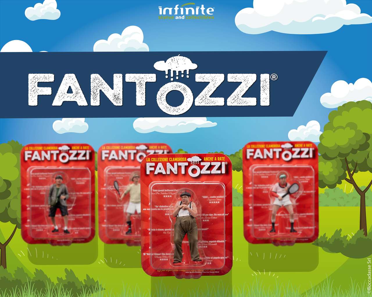 INFINITE STATUE - Fantozzi – fantozzi come e’ umano lei! pvc mini figure