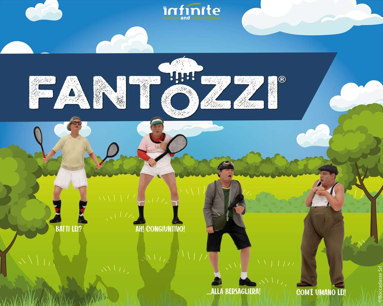 INFINITE STATUE - Fantozzi – fantozzi come e’ umano lei! pvc mini figure