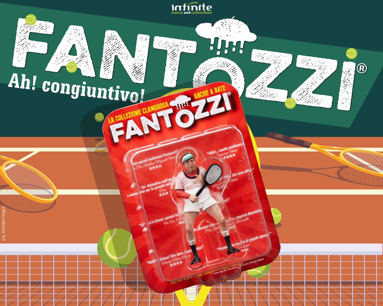 INFINITE STATUE - Fantozzi – fantozzi ah! congiuntivo! pvc mini figure