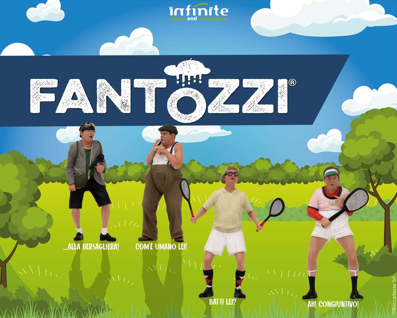 INFINITE STATUE - Fantozzi – fantozzi ah! congiuntivo! pvc mini figure