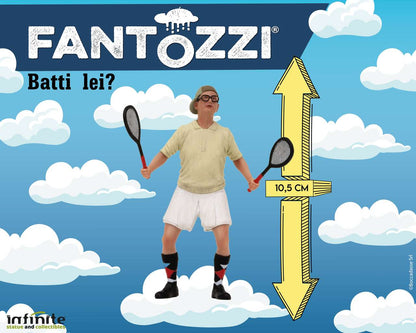 INFINITE STATUE - Fantozzi - filini batti lei? pvc mini figure