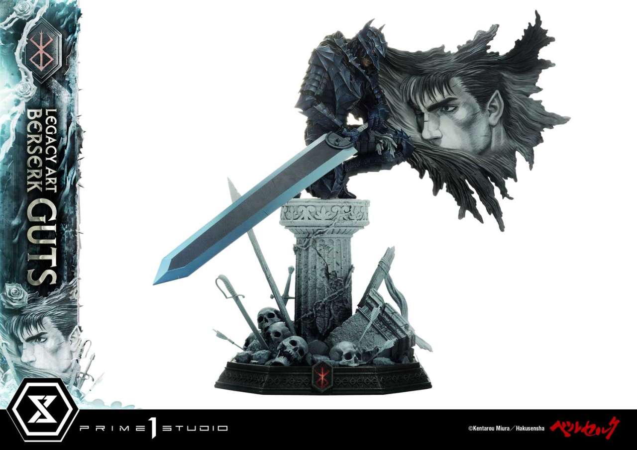 PRIME 1 STUDIOS - Berserk Guts Legacy Art Bonus Ver Statue