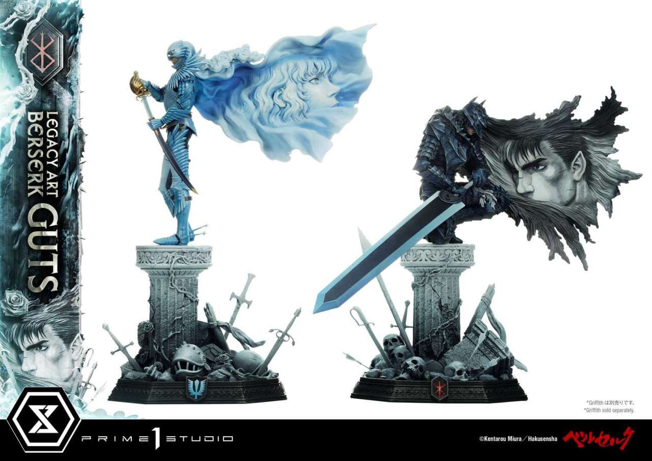 PRIME 1 STUDIOS - Berserk Guts Legacy Art Bonus Ver Statue