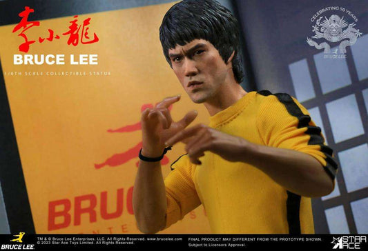 STAR ACE - Bruce lee 50th ann commemorative resin deluxe ed. statue