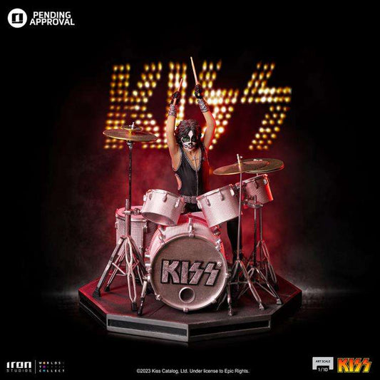 IRON STUDIOS - Kiss peter criss 1/10 statue