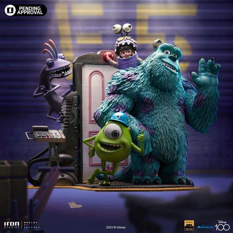 IRON STUDIO - Disney - Classics Monster Inc DeLuxe 1:10 Statue