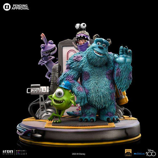 IRON STUDIOS - Disney classics monster inc deluxe 1/10 statue