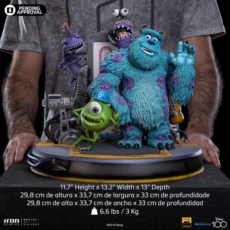 IRON STUDIO - Disney - Classics Monster Inc DeLuxe 1:10 Statue