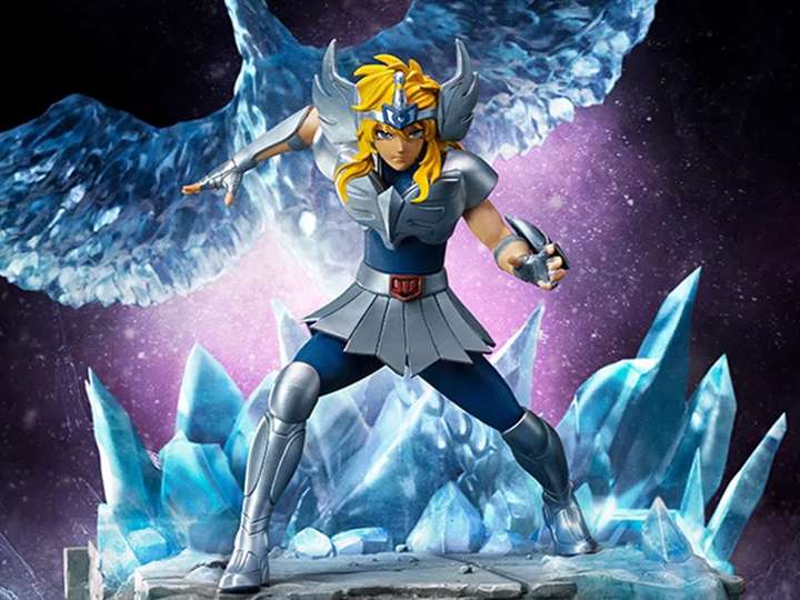 IRON STUDIO - Saint Seiya - Cygnus Hyoga DeLuxe 1:10 Statue