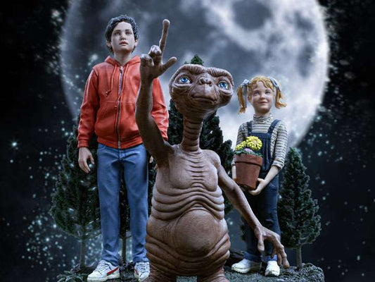 IRON STUDIO - E.T. The Extra Terrestrial E.T. & Kids 1:10 Statue