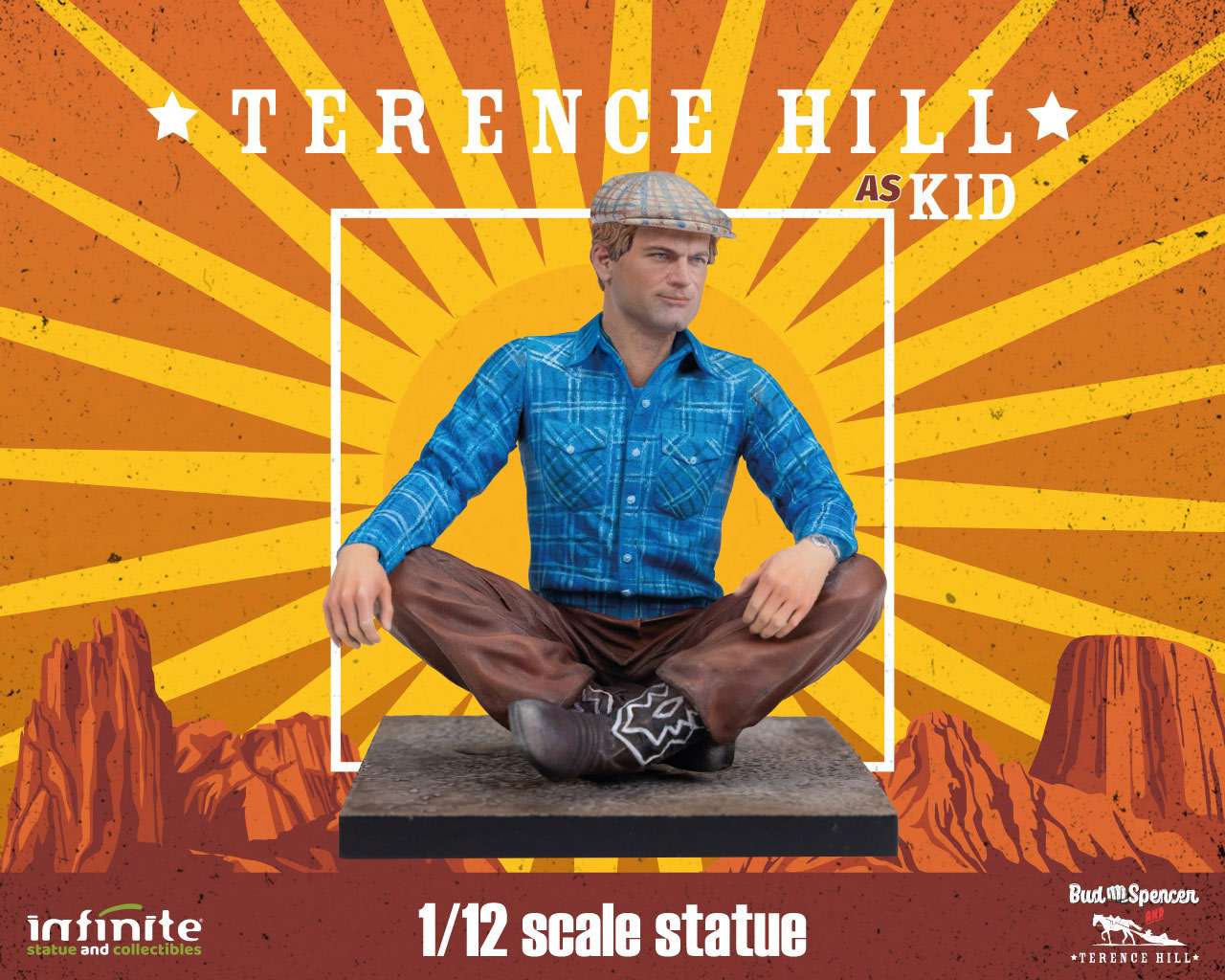 INFINITE STATUE - Terence hill as kid 1/12 statue