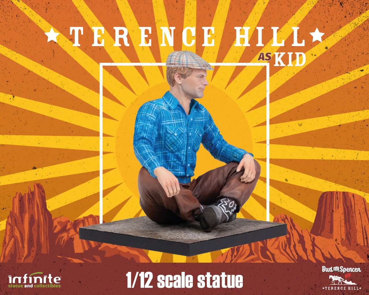 INFINITE STATUE - Terence hill as kid 1/12 statue