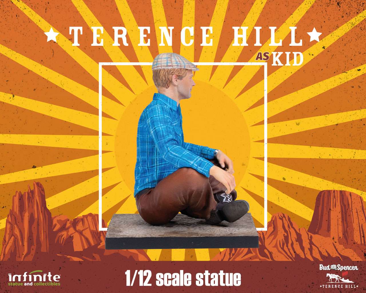 INFINITE STATUE - Terence hill as kid 1/12 statue