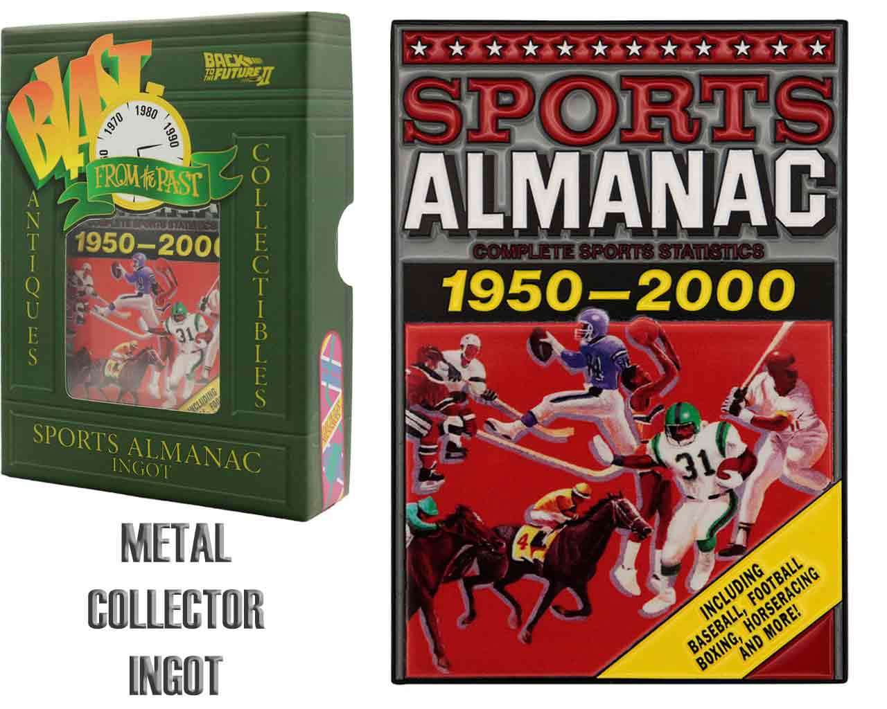 Back to the future limited edition sport almanac ingot