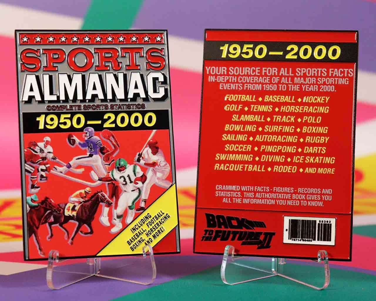 Back to the future limited edition sport almanac ingot