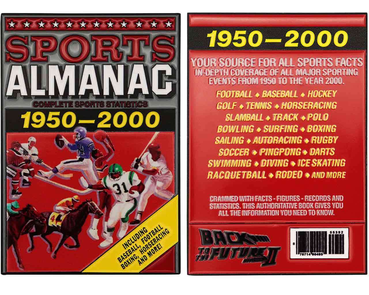 Back to the future limited edition sport almanac ingot