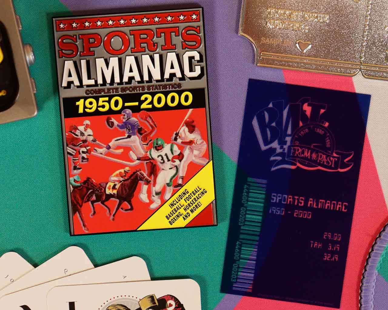 Back to the future limited edition sport almanac ingot