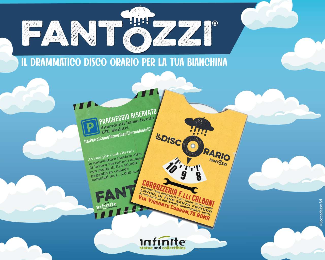 INFINITE STATUE - Fantozzi disco orario