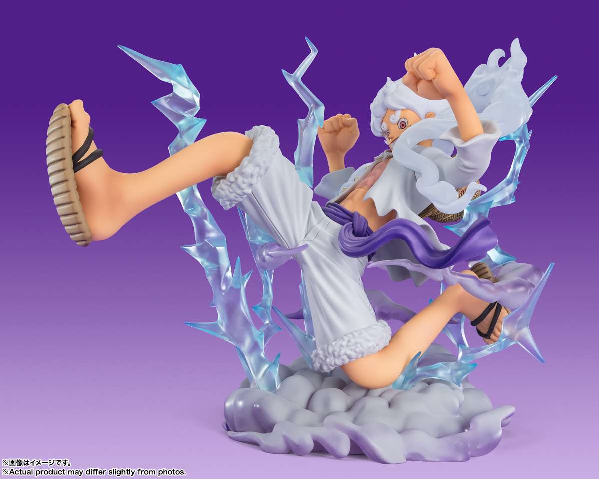 BANDAI - One Piece Monkey D. Luffy Gear 5 Figuarts Zero Pvc Statue