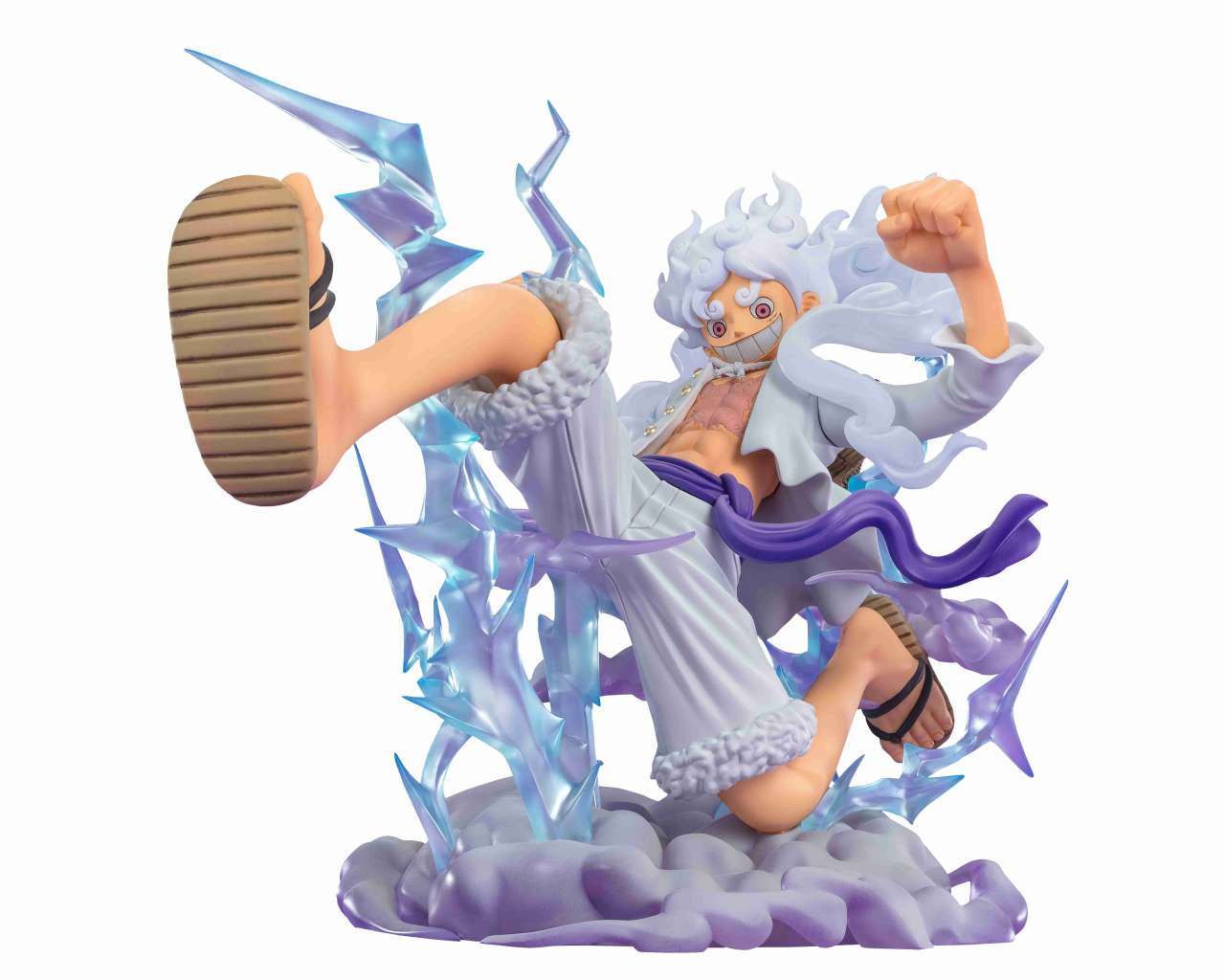 BANDAI - One Piece Monkey D. Luffy Gear 5 Figuarts Zero Pvc Statue