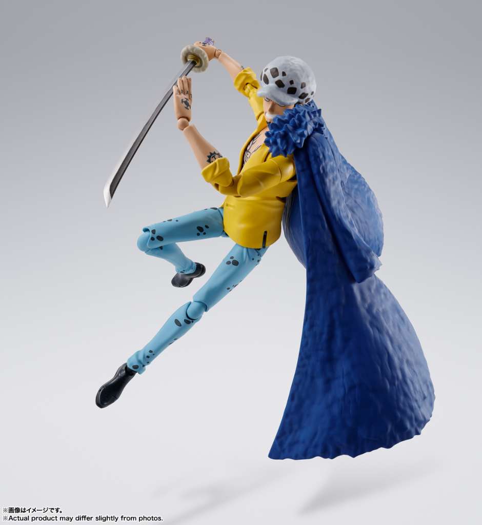 BANDAI - One Piece Trafalgar Lawraid on Onigashima S.H. Figuarts Action Figure