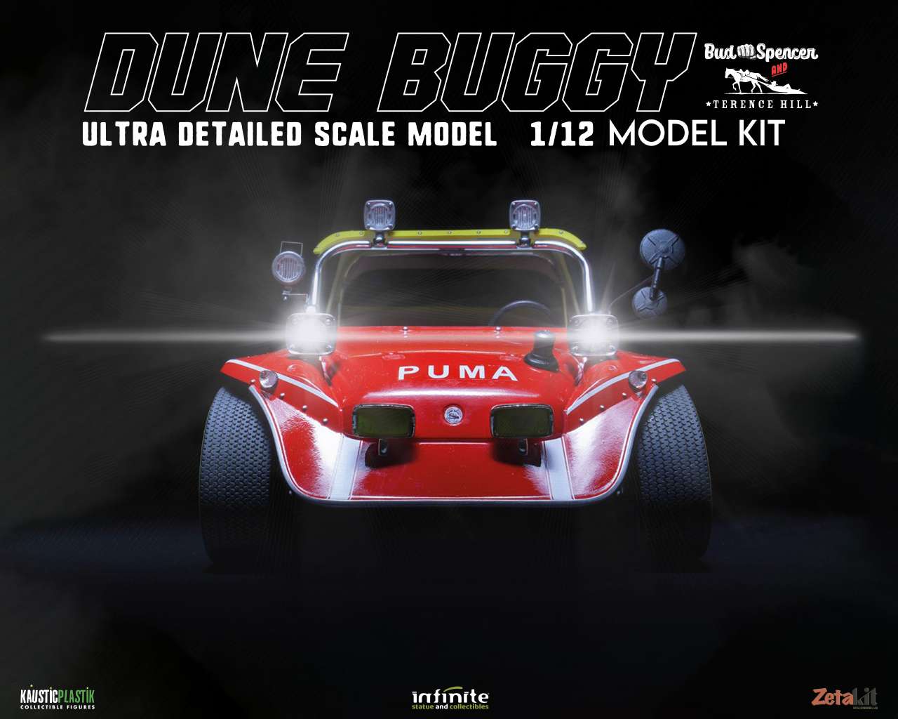 INFINITE STATUE - Dune buggy model kit 1/12