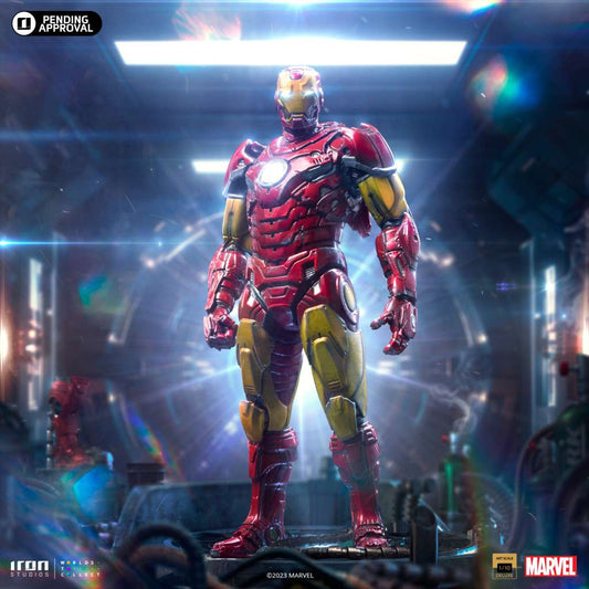 IRON STUIDIOS - Iron man unleashed deluxe 1/10 statue