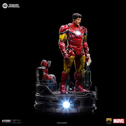 IRON STUIDIOS - Iron man unleashed deluxe 1/10 statue