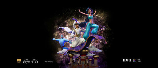 IRON STUDIO - Disney - Classics Aladdin and Jasmine DeLuxe 1:10 Statue