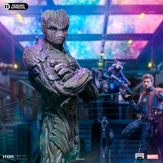 IRON STUDIOS - Gotg 3 groot 1/10 statue