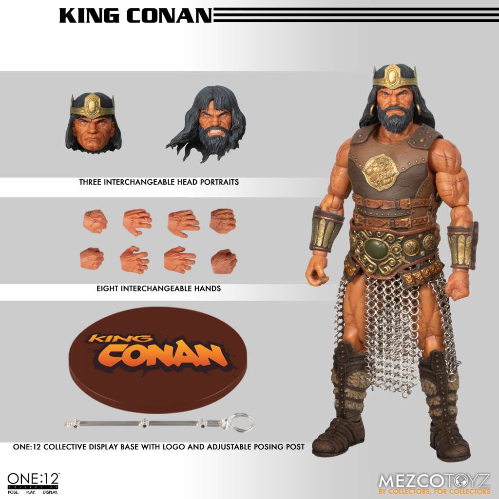 MEZCO - One:12 Collective King Conan Figure