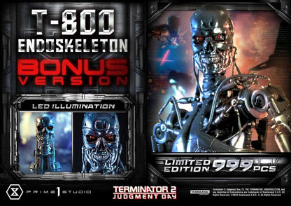 PRIME 1 STUDIOS - Terminator 2 Judgement Day T-800 Endoskeleton 1:3 DeLuxe Bonus Ver Statue