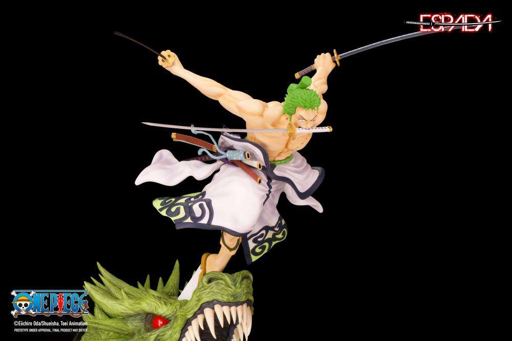 ESPADA ART - One Piece Roronoa Zoro Wall Statue