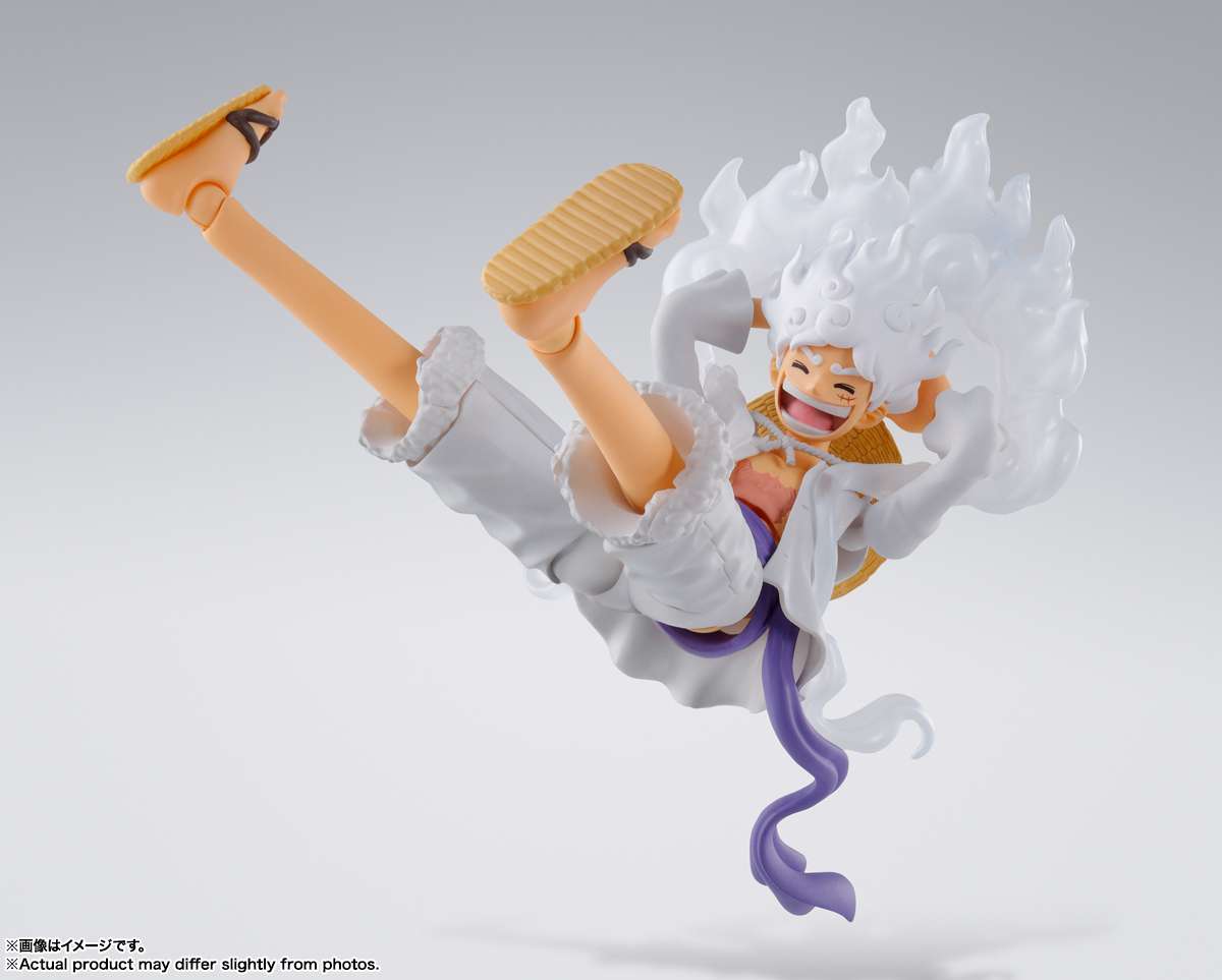 BANDAI TAMASHII - One piece monkey d.luffy gear5 shf