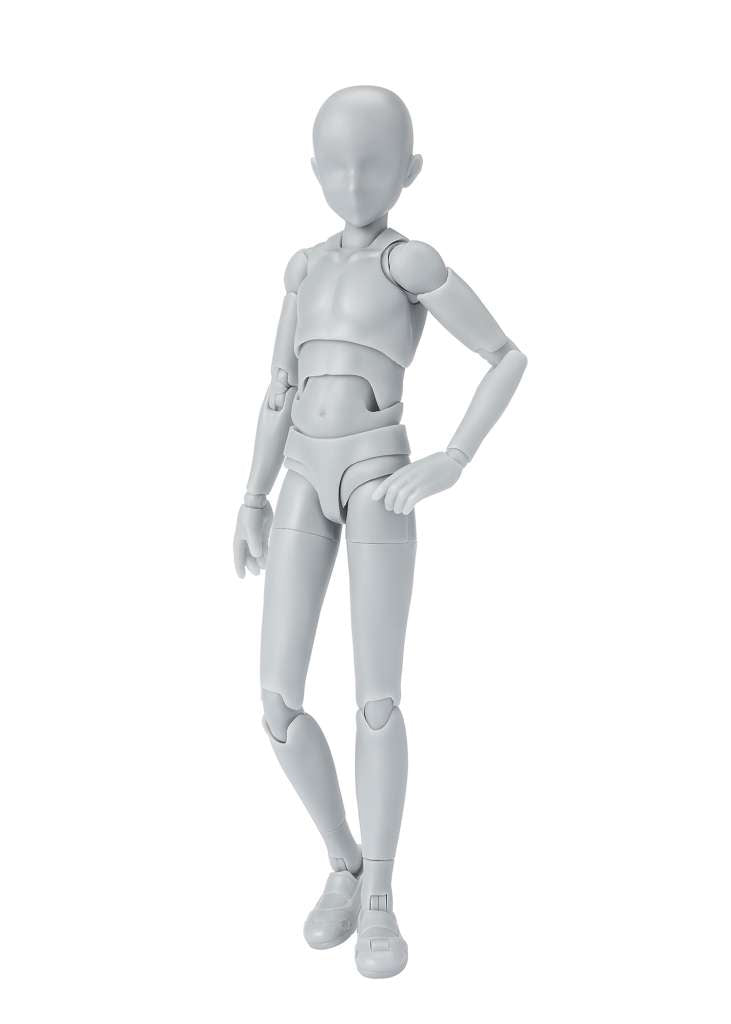 BANDAI TAMASHII - Body-kun school life dx set gray color