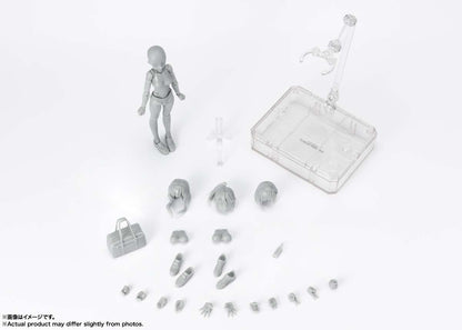 BANDAI - Body-chan school life dx set gray color