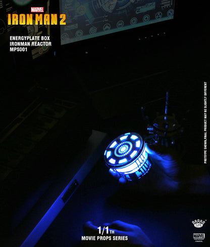 KING ARTS - Marvel - Iron Man 2 Arc Reactor with Energy Plats