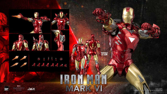 THREEZERO - Infinity Saga dlx Iron Man Mark 6 af