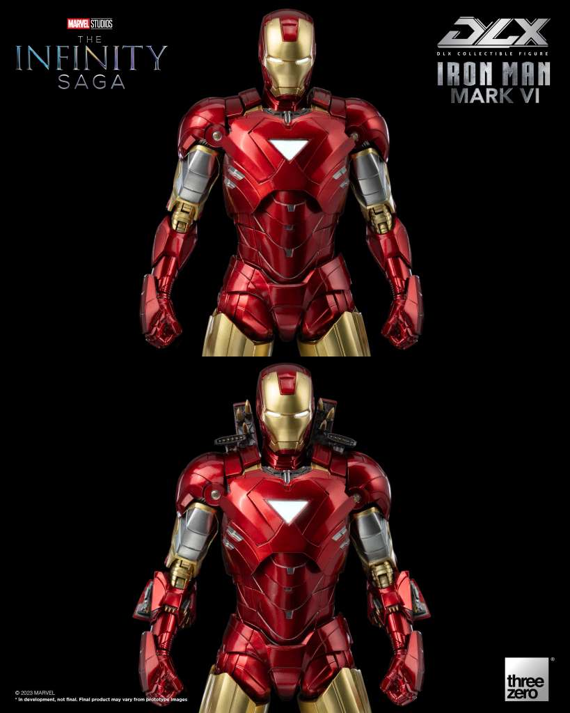 THREEZERO - Infinity Saga dlx Iron Man Mark 6 af