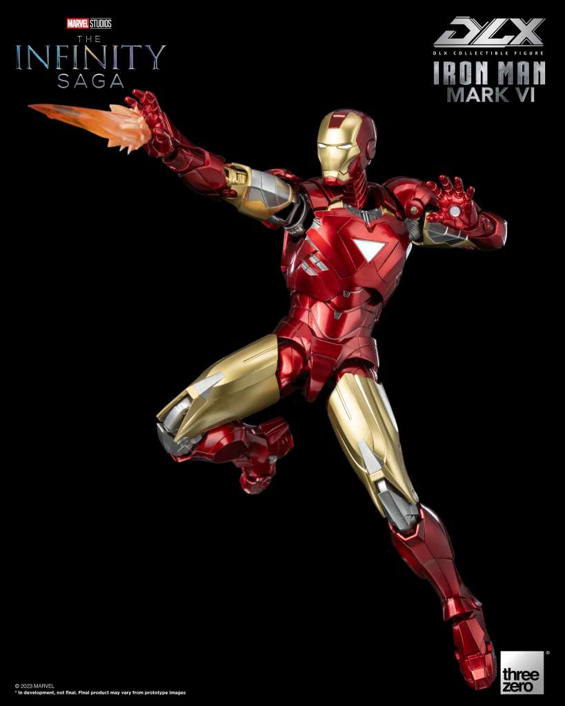 THREEZERO - Infinity Saga dlx Iron Man Mark 6 af