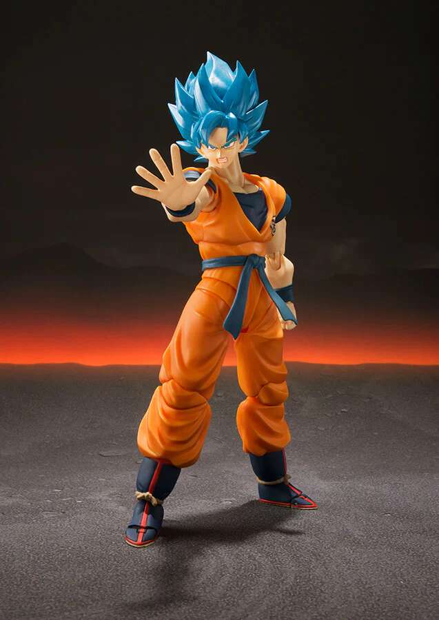 BANDAI - Dragon Ball s.saiyan God ss Goku S.H. Figuarts Rerun