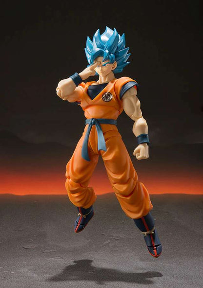 BANDAI - Dragon Ball s.saiyan God ss Goku S.H. Figuarts Rerun