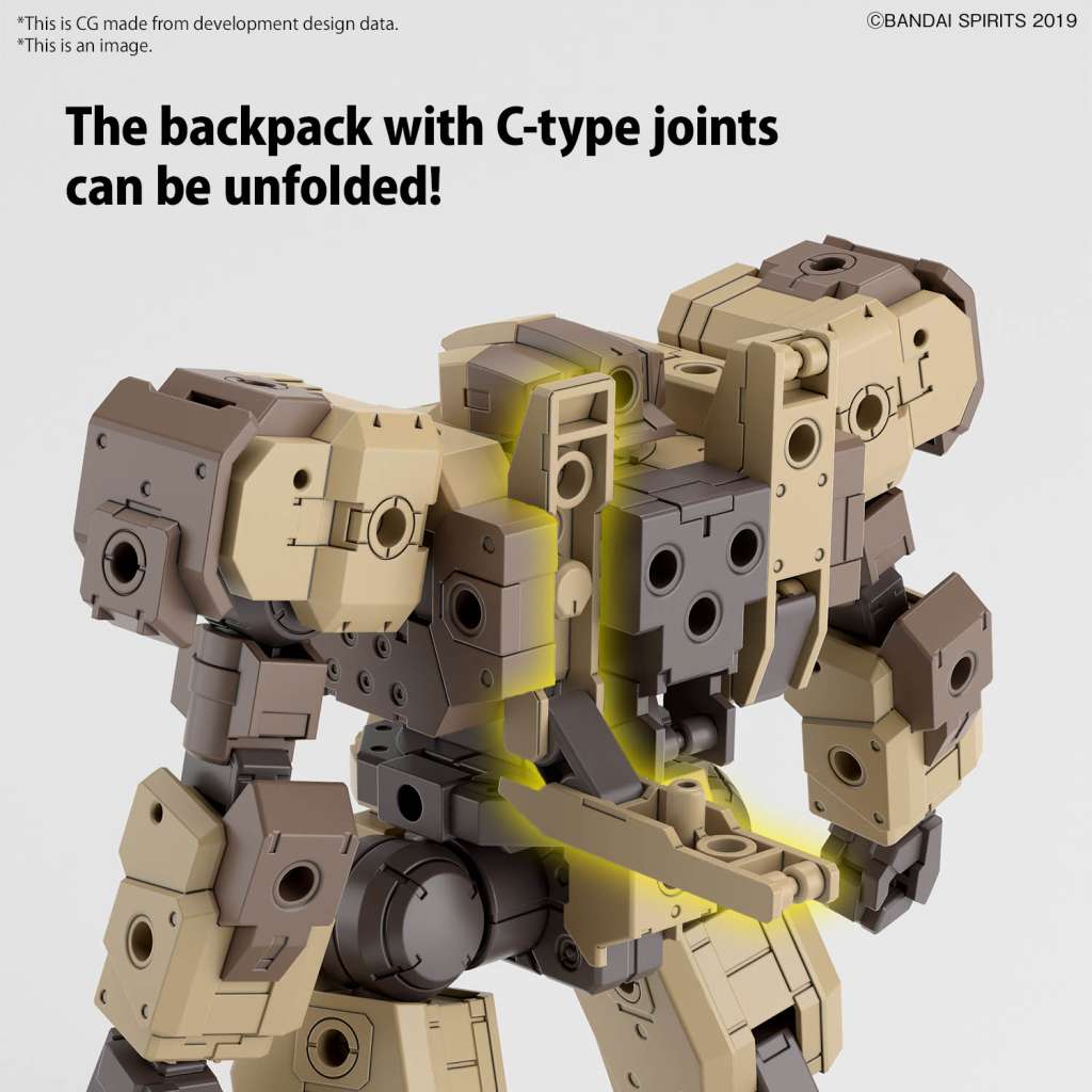 BANDAI - 30mm eexm-9 baskyrotto brown 1/144  #62