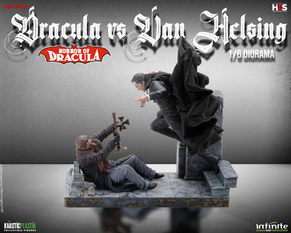 INFINITE STATUE - Horror Of Dracula - Dracula Vs Van Helsing 1/6 Diorama