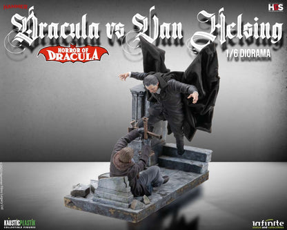 INFINITE STATUE - Horror Of Dracula - Dracula Vs Van Helsing 1/6 Diorama