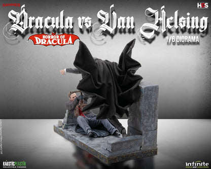 INFINITE STATUE - Horror Of Dracula - Dracula Vs Van Helsing 1/6 Diorama
