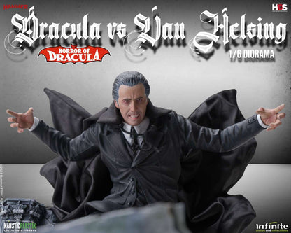 INFINITE STATUE - Horror Of Dracula - Dracula Vs Van Helsing 1/6 Diorama