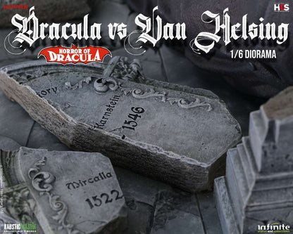 INFINITE STATUE - Horror Of Dracula - Dracula Vs Van Helsing 1/6 Diorama