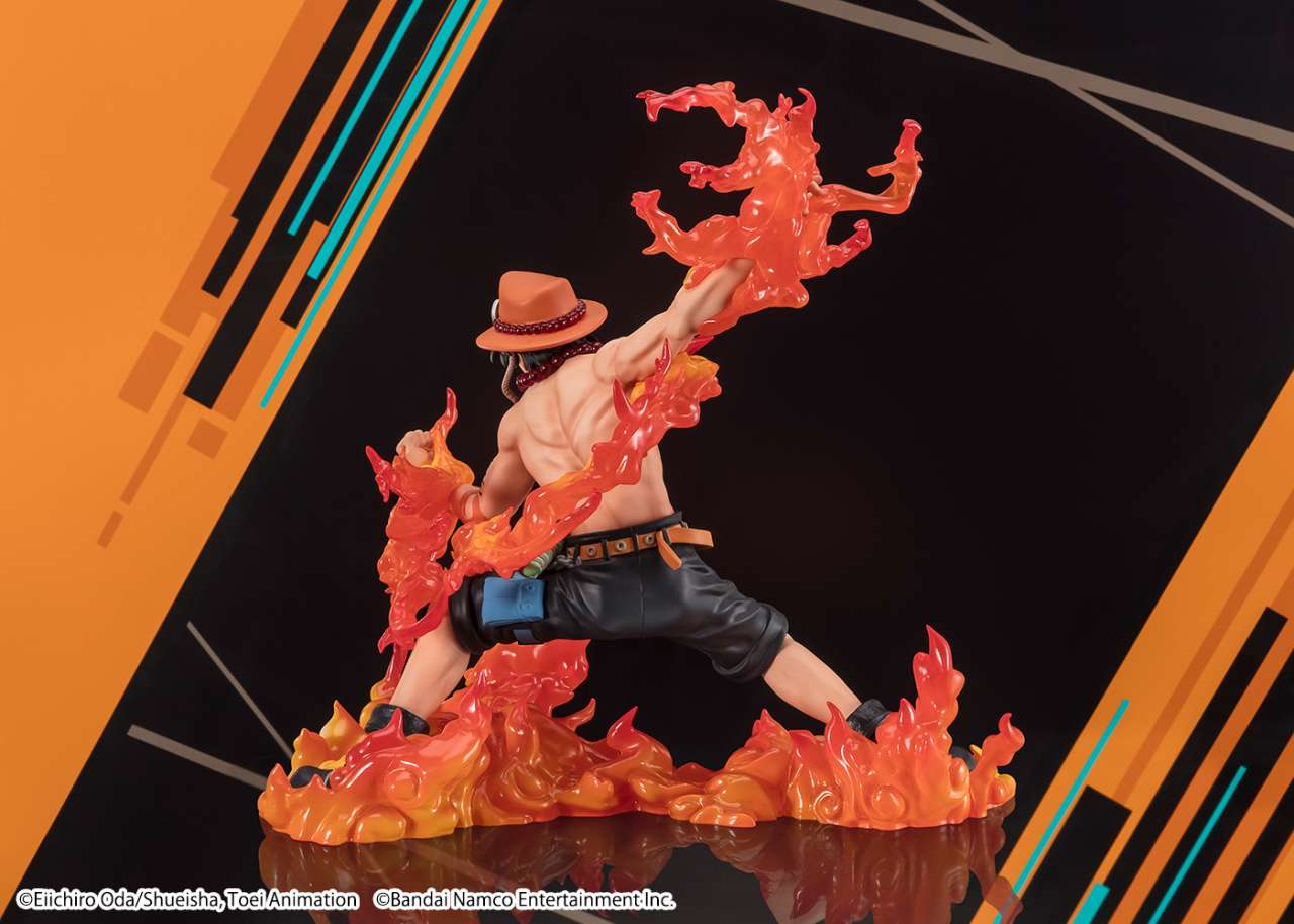 BANDAI TAMASHII - One Piece Zero Portgas.d.ace Bounty Rush 5th Anniversary