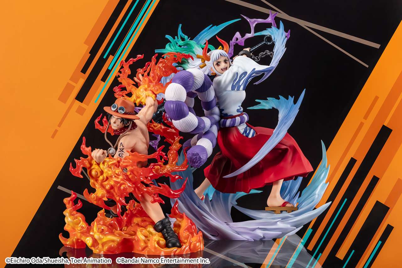 BANDAI TAMASHII - One Piece Zero Portgas.d.ace Bounty Rush 5th Anniversary